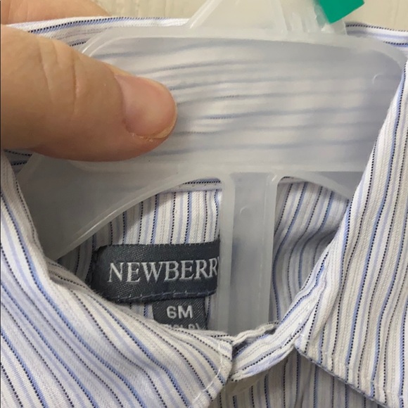 Newberry Infant Navy and White 3 Piece Suit - Picture 7 of 7